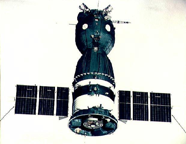 Soyuz ASTP in Orbit 