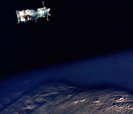 Soyuz ASTP in Orbit