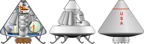 the mission to mars manned landers vehicles