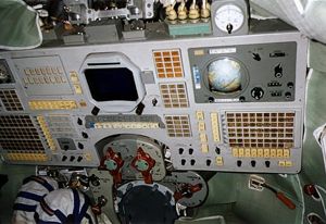 Interior of Soyuz TM
